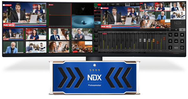 Streamstar_NDX800_liveproductionandstreamingstudio_TEVIOS Streamstar_NDX800_liveproductionandstreamingstudio_TEVIOS