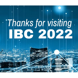 Thanks for visiting IBC 2022! | TEVIOS